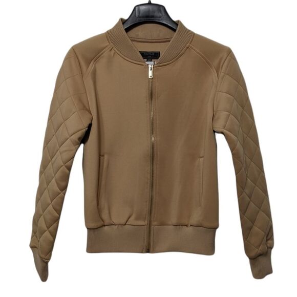 NWT CHOCOLATE USA Bronzed Babe Bomber Jacket M - Picture 6 of 6